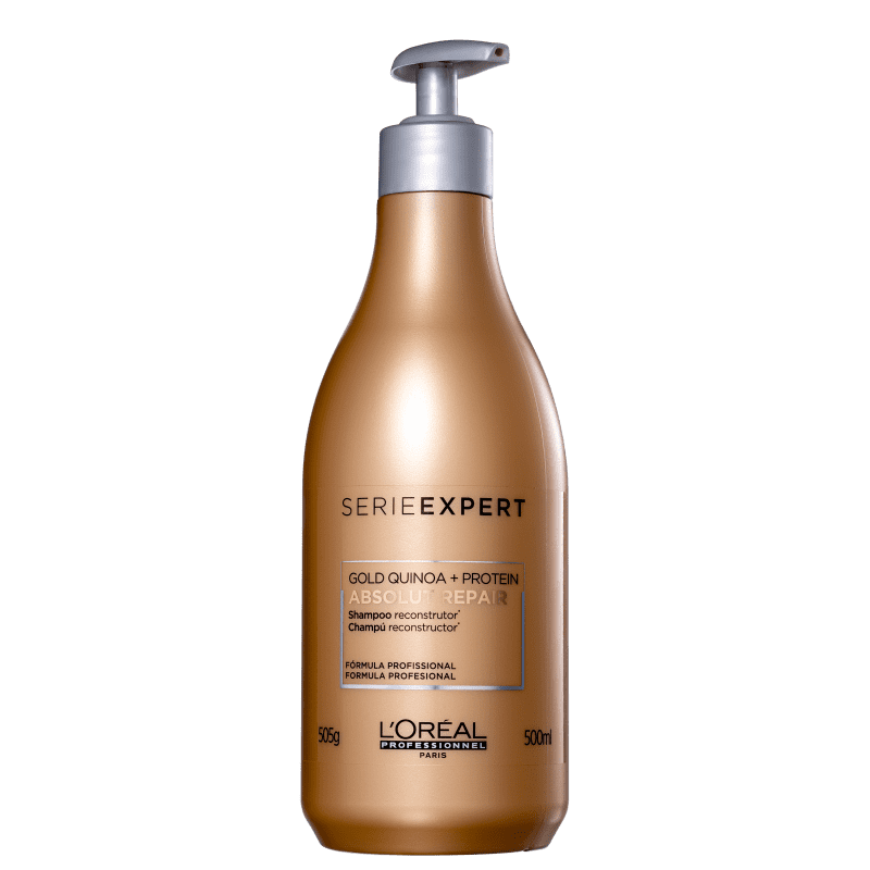 Shampoo Absolut Repair Gold Quinoa 500ml Loreal