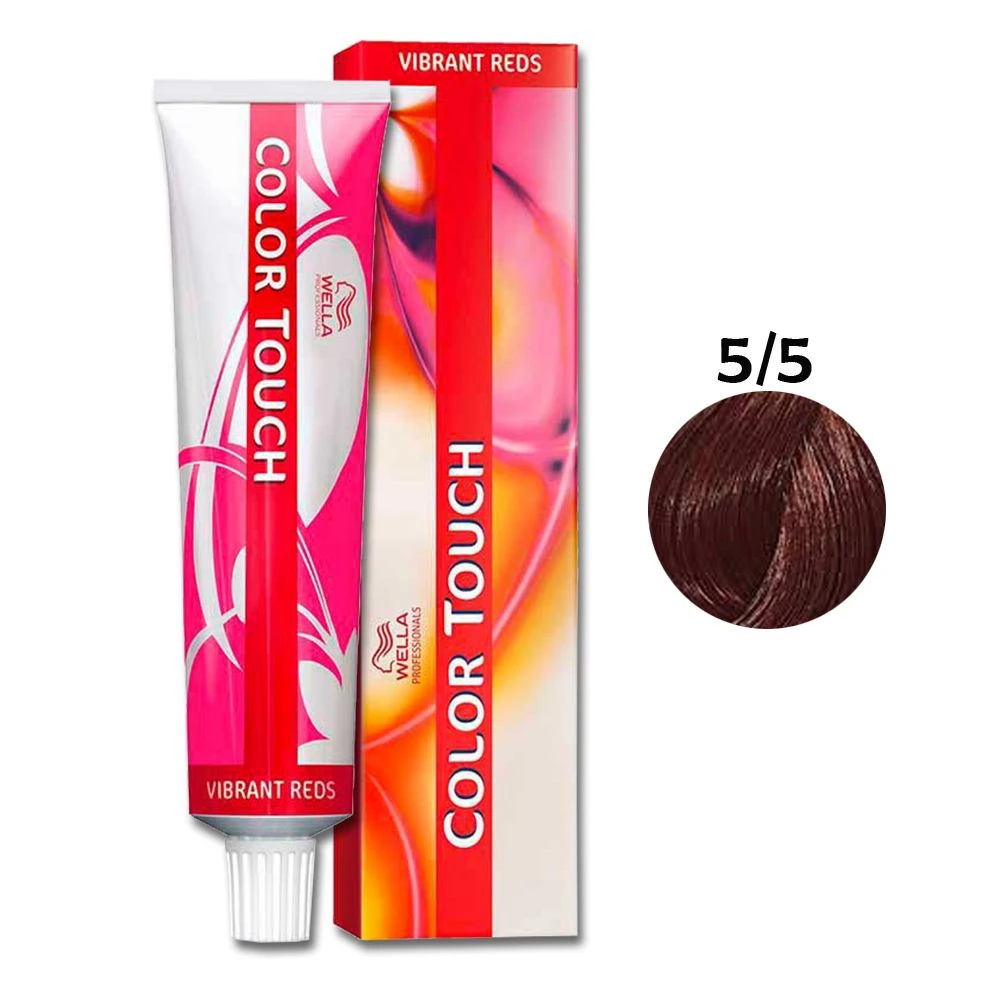 Tonalizante Wella Color Touch Castanho Claro Acaju 5/5 60 G