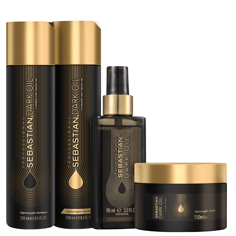 Kit Sebastian Professional Dark Oil Intenso (4 Produtos)