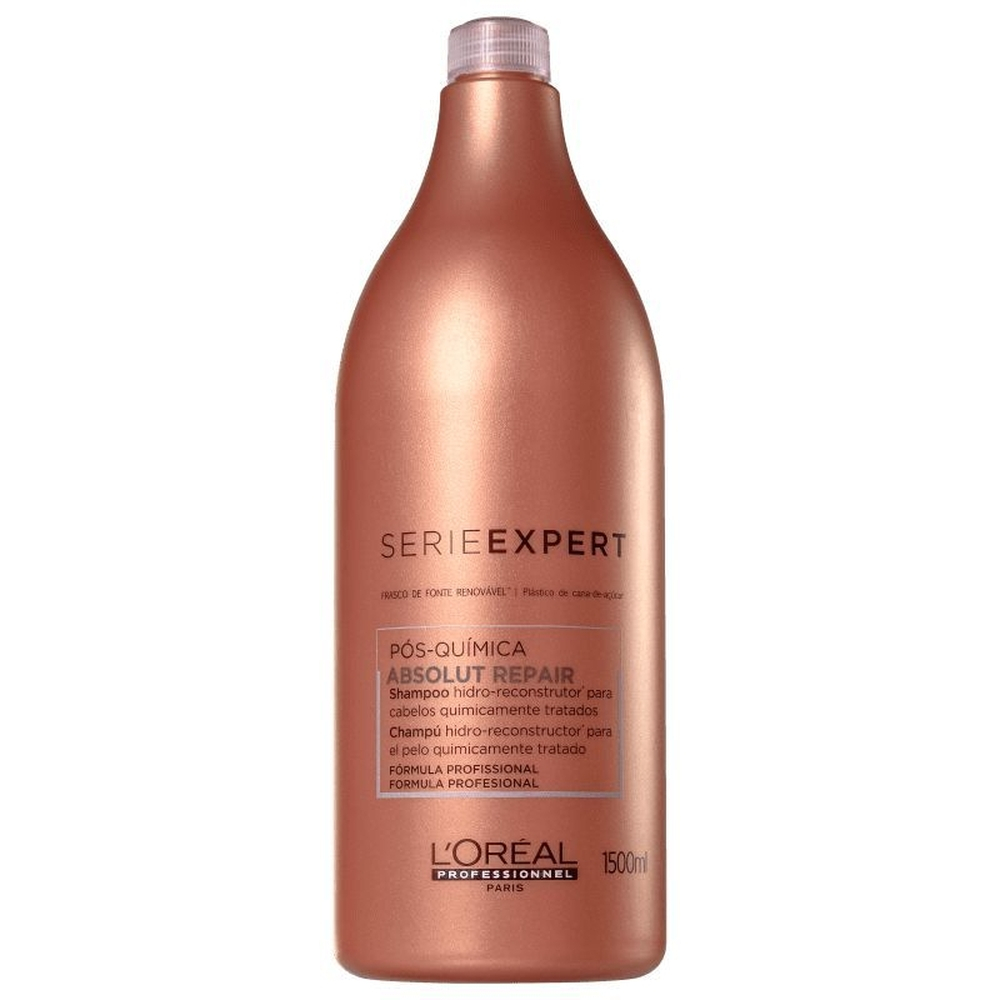 Shampoo Absolut Repair Ps Qumica 1,5 Litro Loreal