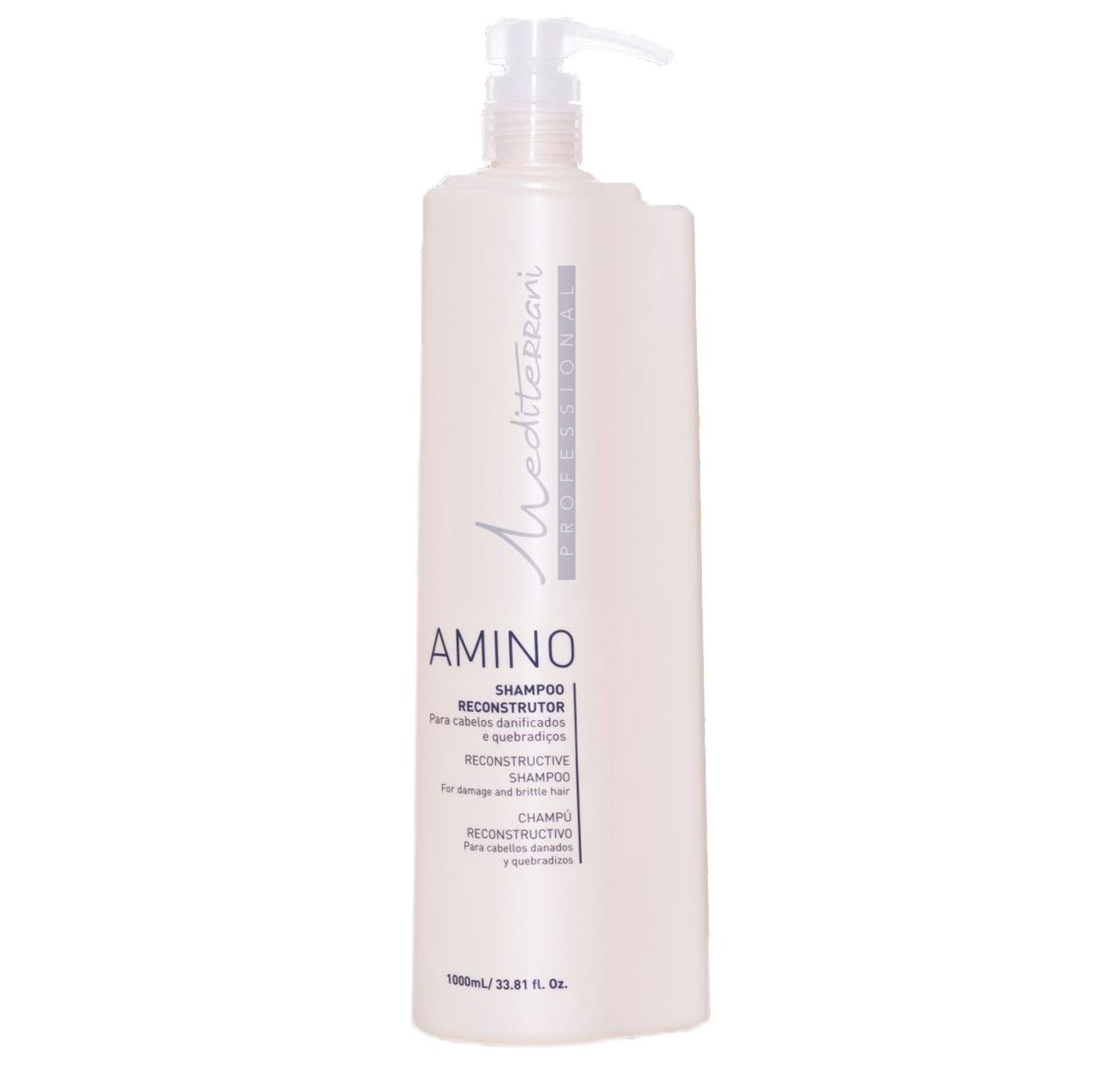 Amino Shampoo Reconstrutor 1 Litro Mediterrani