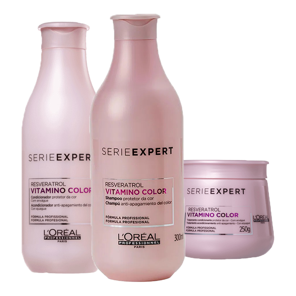 KIT LOREAL VITAMINO COLOR (3 PRODUTOS)