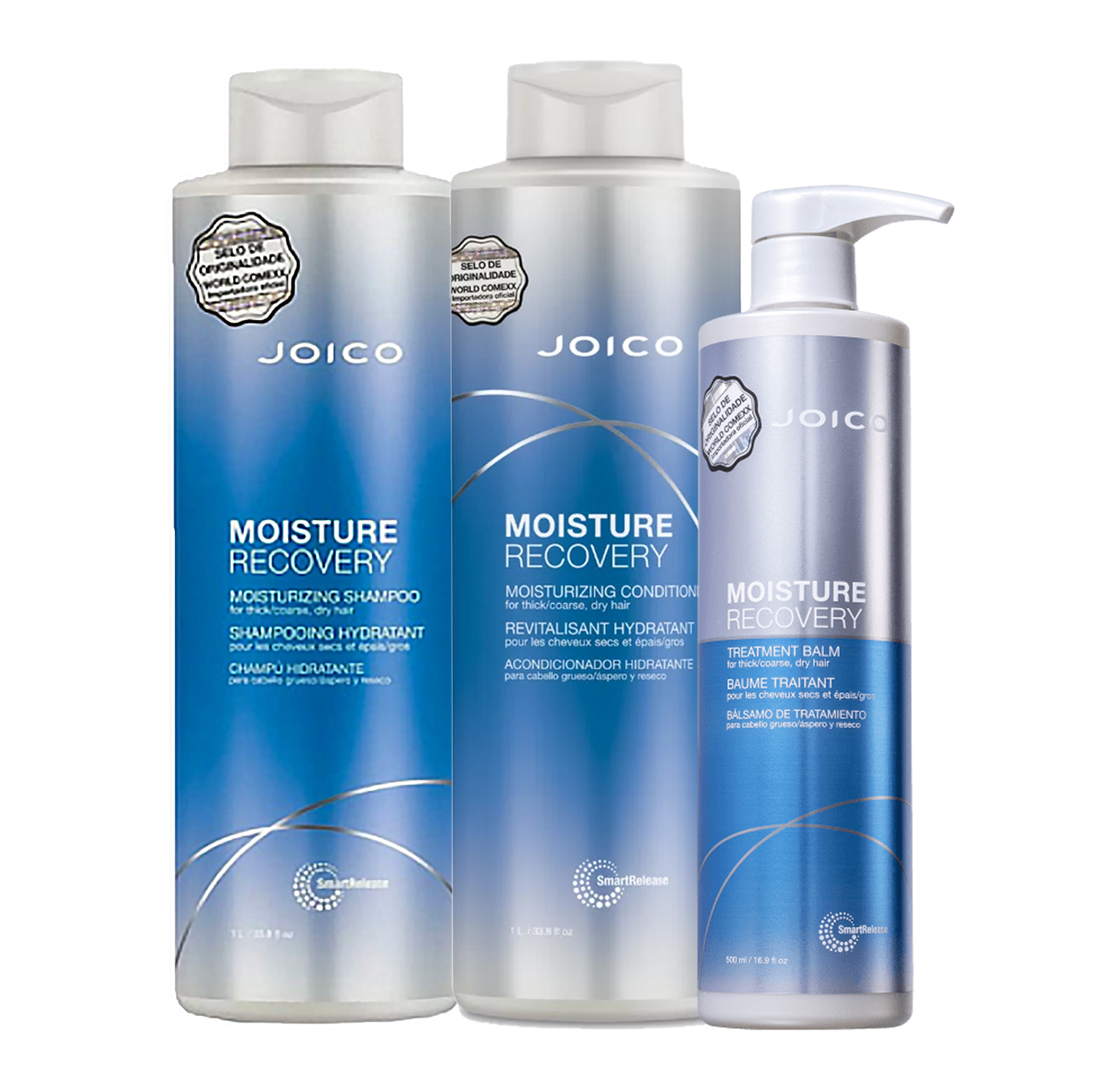 Kit Joico Moisture Recovery Smart Release Salon