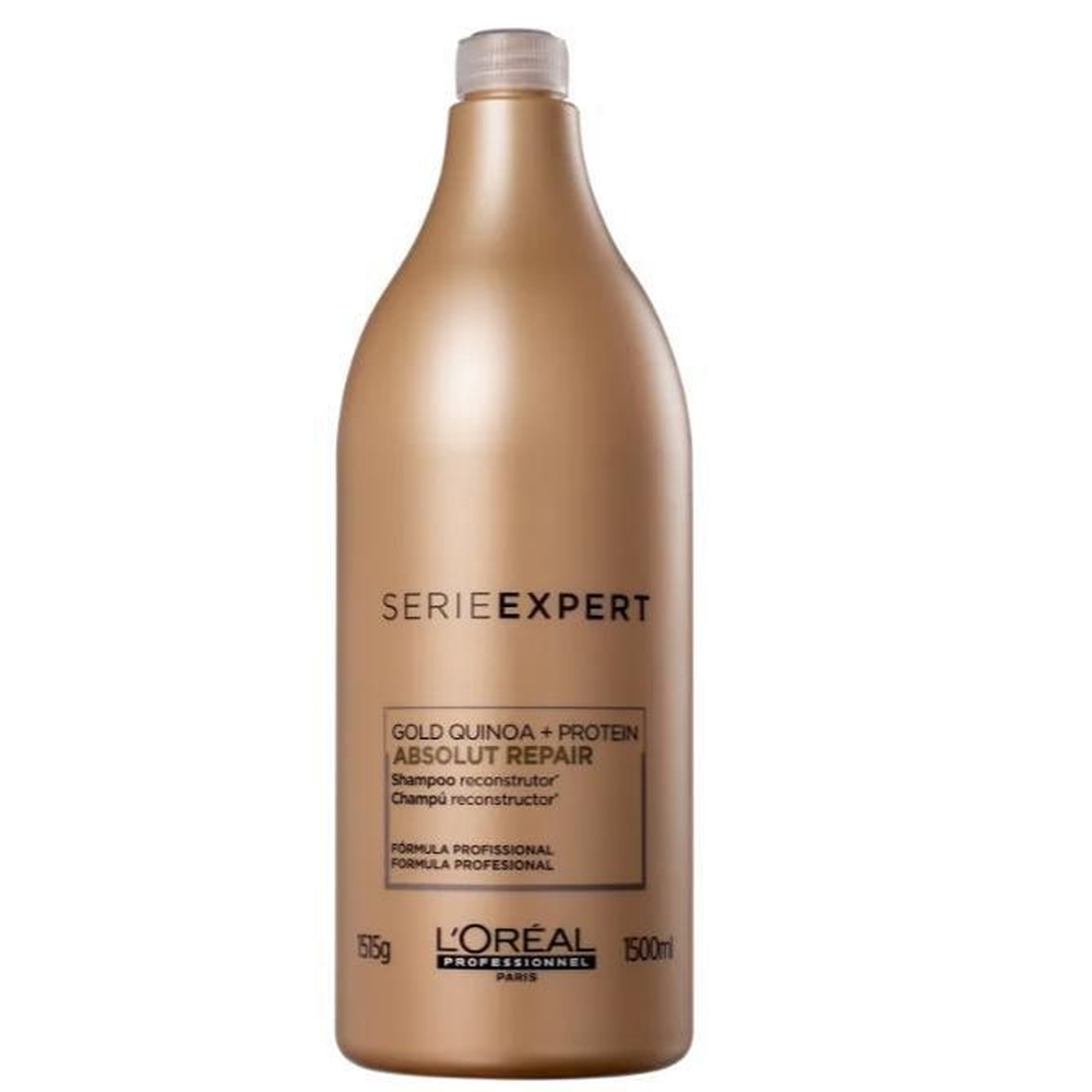 Shampoo Absolut Repair Gold Quinoa 1,5 Litro Loreal