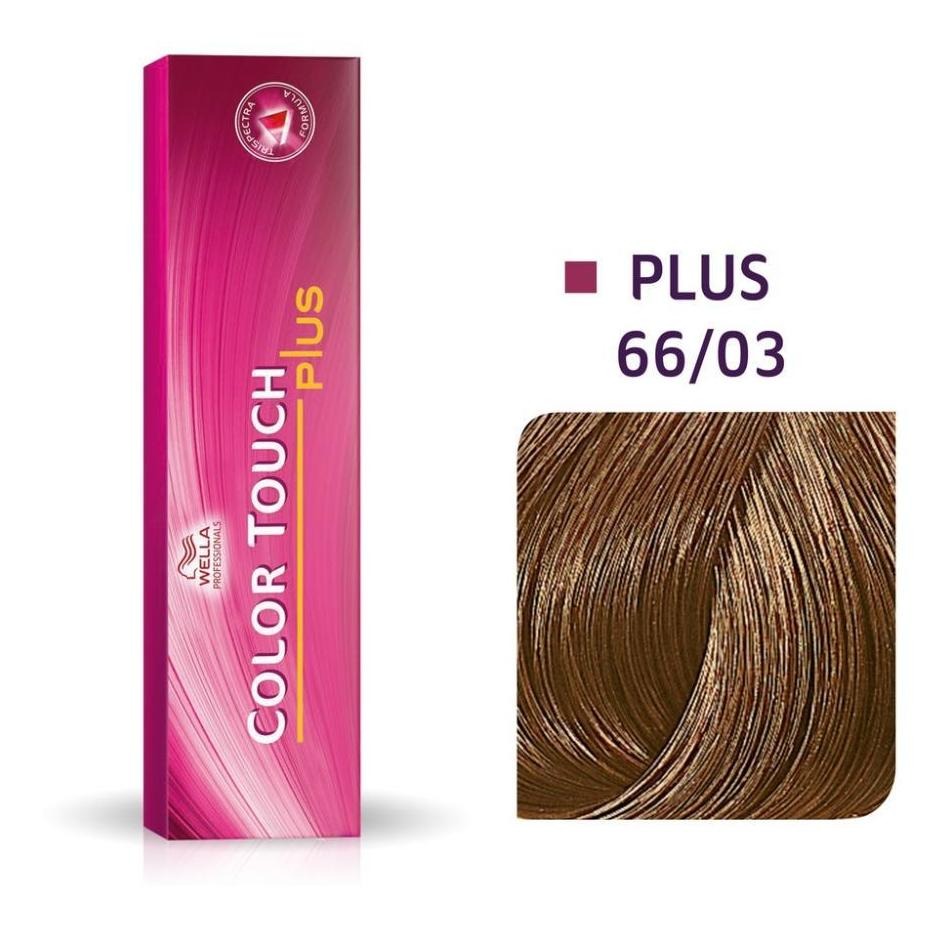 Colorao Wella Louro Escuro Intenso Natural Dourado 66/03 - 60 G