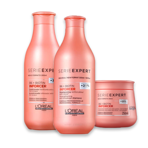 Kit Loreal Professionnel Power Inforcer (3 Produtos)