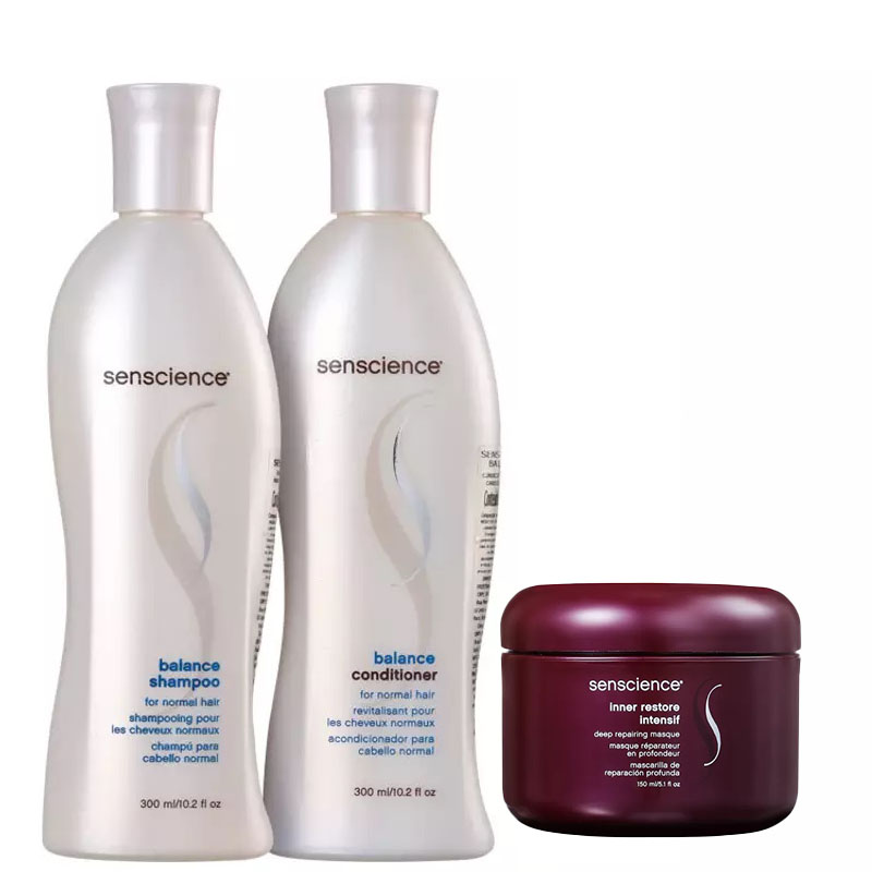 Kit Senscience Balance Restore Intensif (3 Produtos) 