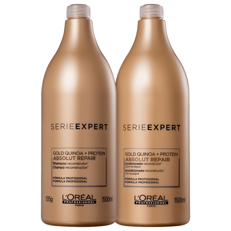 Kit Loreal Professionnel Serie Expert Absolut Repair Gold Quinoa (2 Produtos)