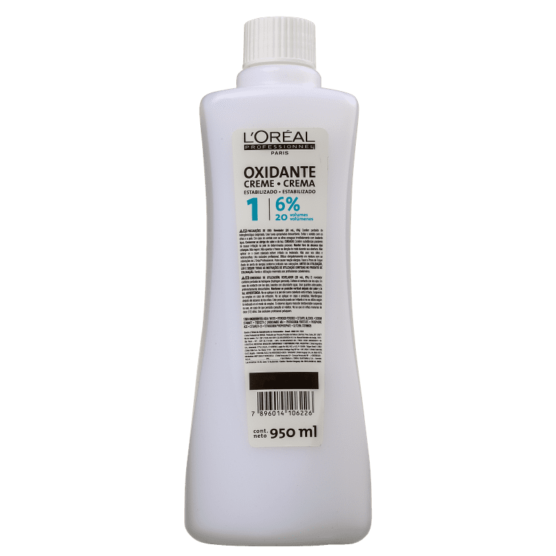 Agua Oxigenada Creme 20 Vol. 950Ml Loreal