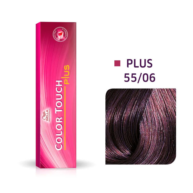 Colorao Wella Castanho Claro Intenso Natural Violeta 55/06 - 60 G