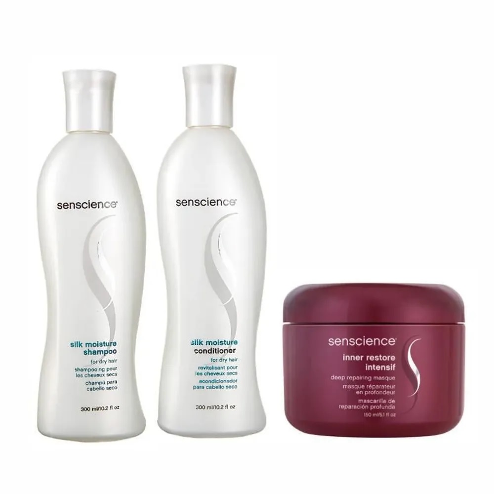 KIT SENSCIENCE SILK MOISTURE E MSCARA INNER RESTORE