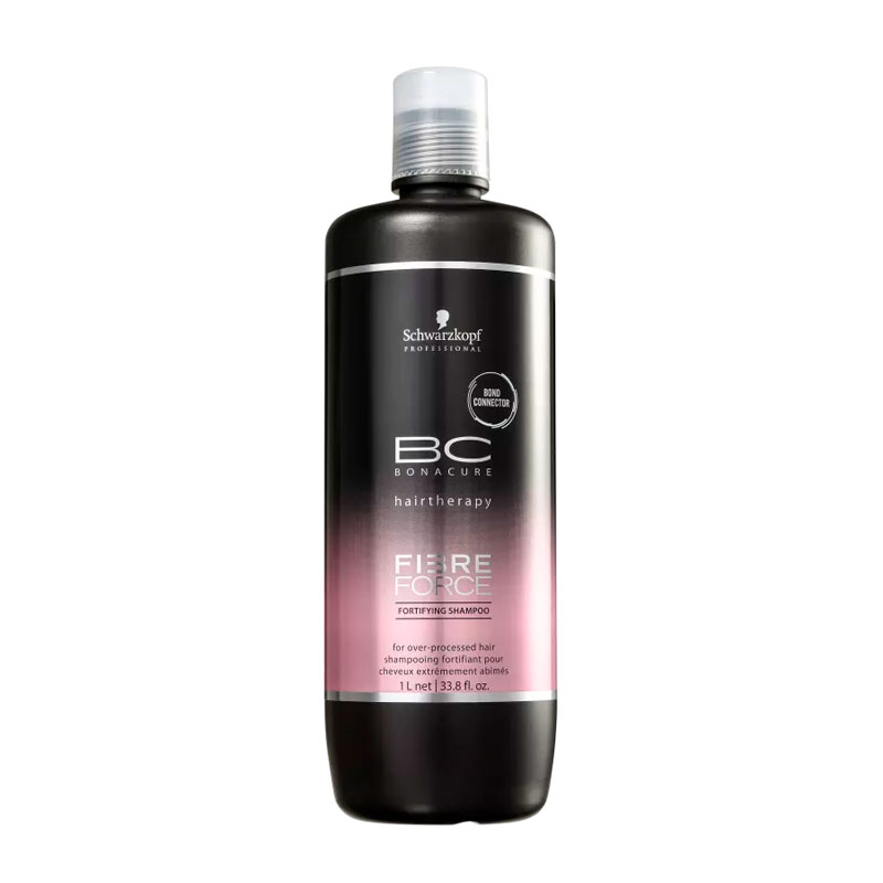 Shampoo Bonacure Fibre Force Fortificante 1 Litro Schwarzkopf