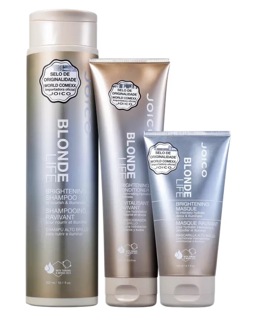 Kit Joico Blonde Life Brightening Trio (3 Produtos)