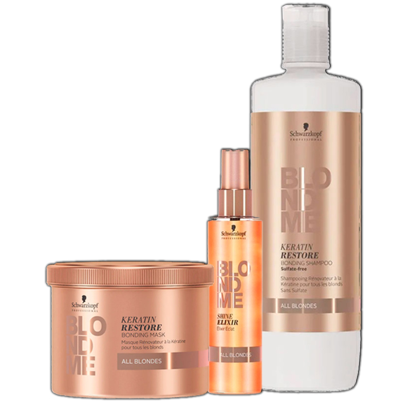 Kit Schwarzkopf Professional BlondMe Trio (3 produtos)