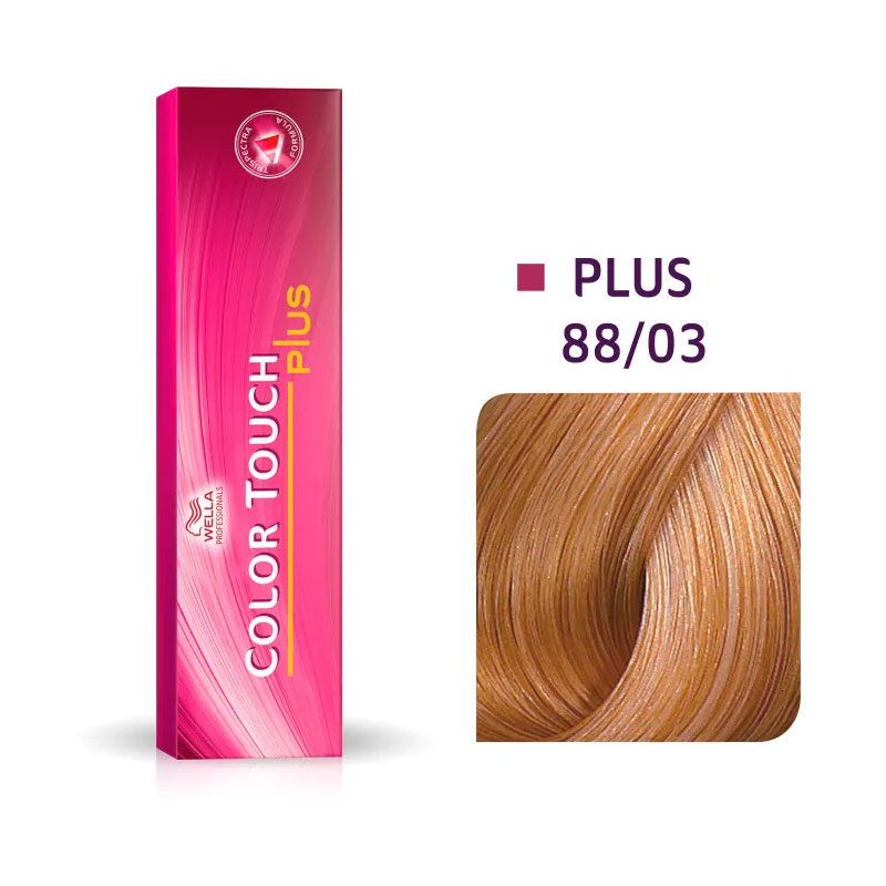 Colorao Wella Louro Claro Intenso Natural Dourado 88/03 - 60 G