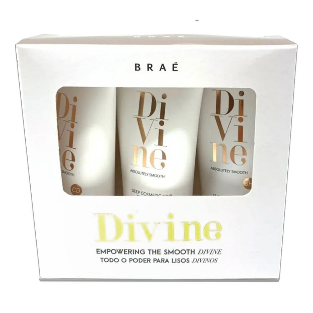 Kit Travel Size Divine Brae 3x1 60ml