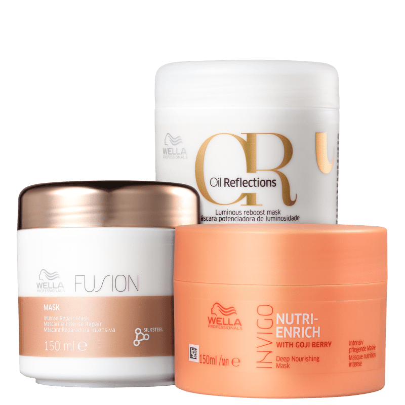 Kit Wella Professionals Cronograma Capilar (3 Produtos)