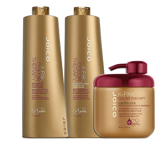 Kit K-Pak Color Therapy (Shampoo 1L + Condicionador 1L + Mscara 500 ml)