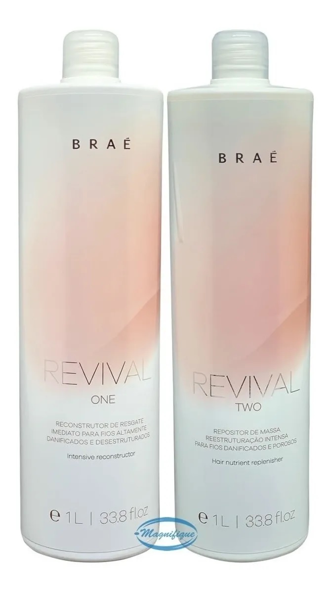 Kit BRA Revival One e Two Tratamento Reconstrutor