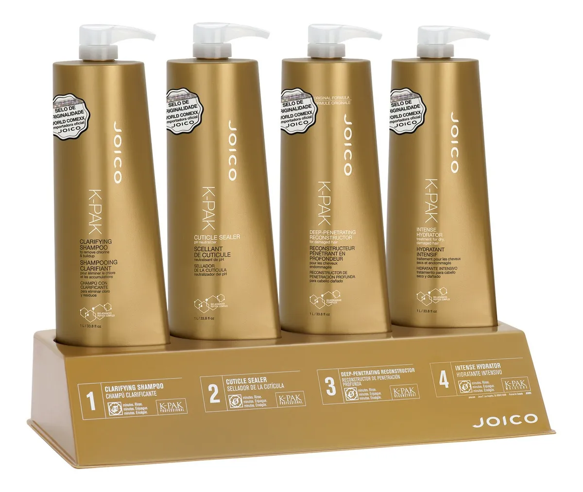 Kit 4 Passos Joico K-pak Hair Repair