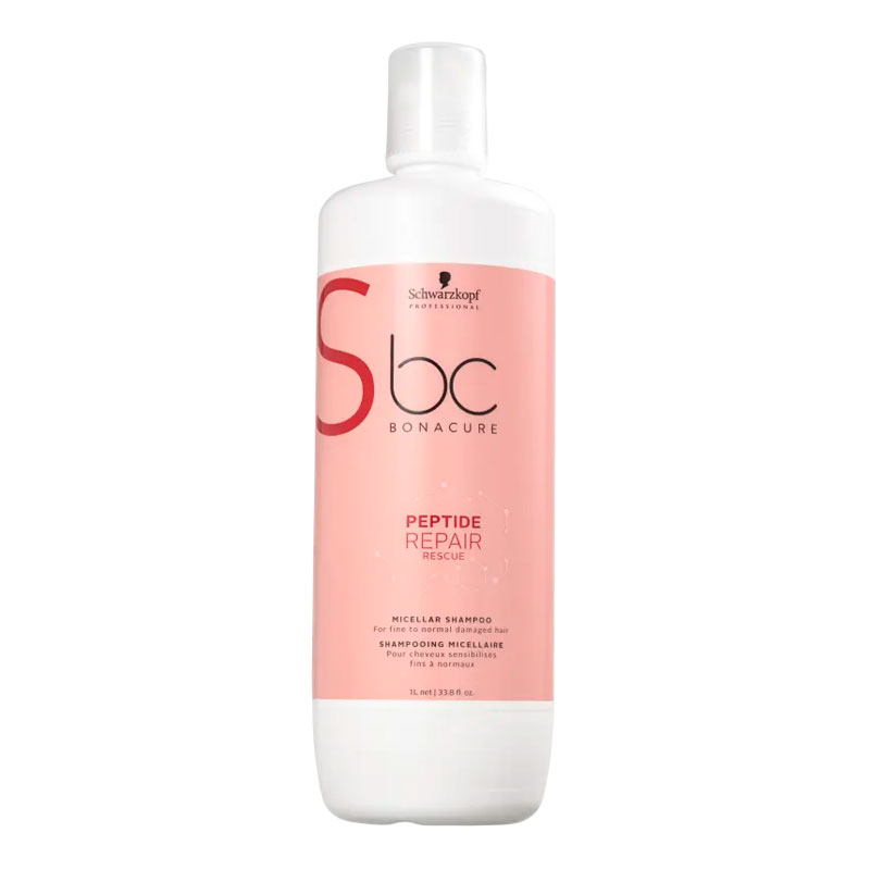 Shampoo Bonacure Micellar Peptide Repair Rescue 1 Litro Schwarzkopf