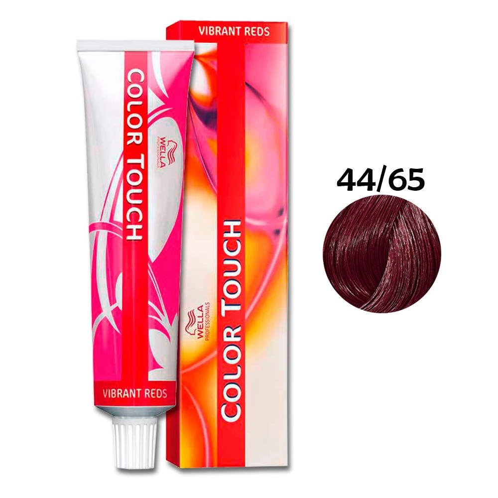 Tonalizante Wella Color Touch Castanho Mdio Intenso Violeta Acaju 44/65 - 60 G