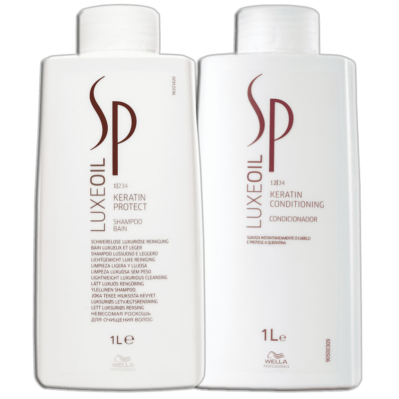 Kit Wella Sp Luxe Oil Keratin Salo Duo (2 produtos)