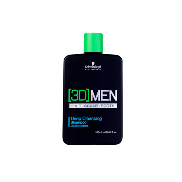 Shampoo 3D Men Anti-Oleosidade 250ml Schwarzkopf