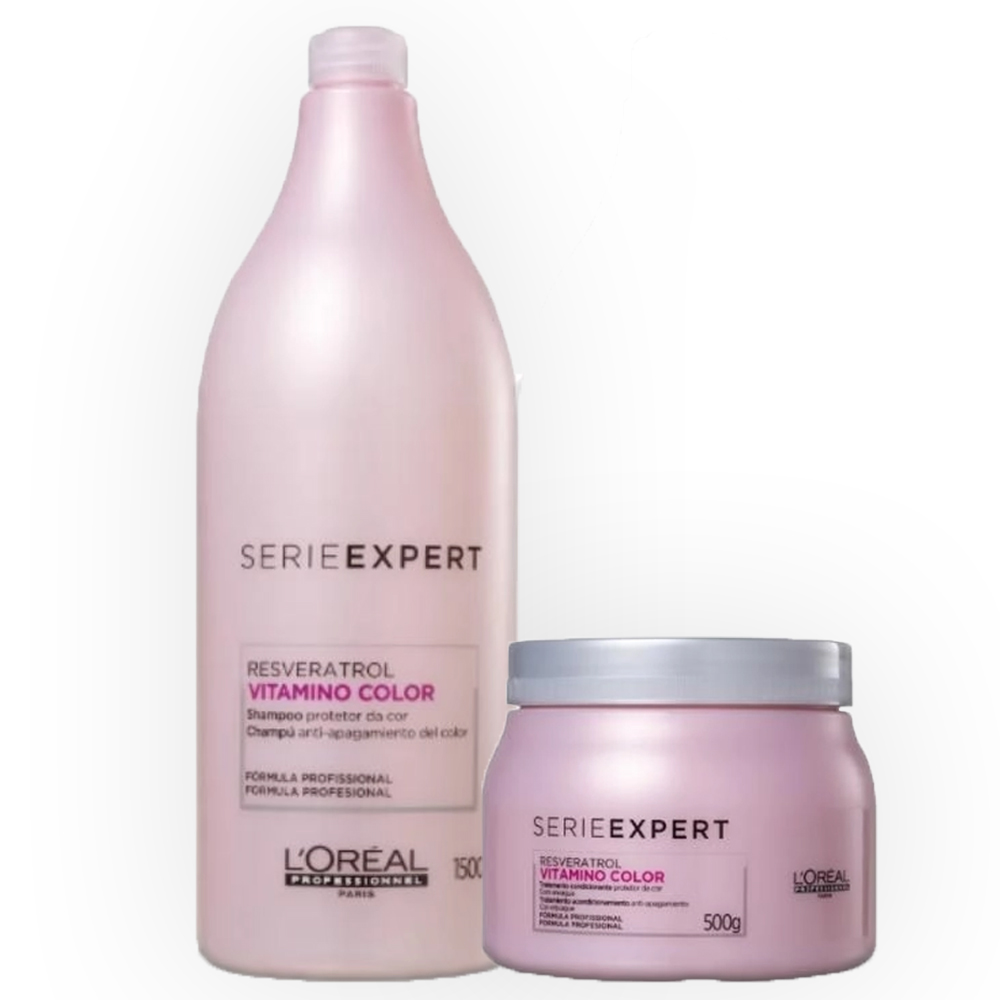 KIT LOREAL VITAMINO COLOR RESVERATROL (2 PRODUTOS)