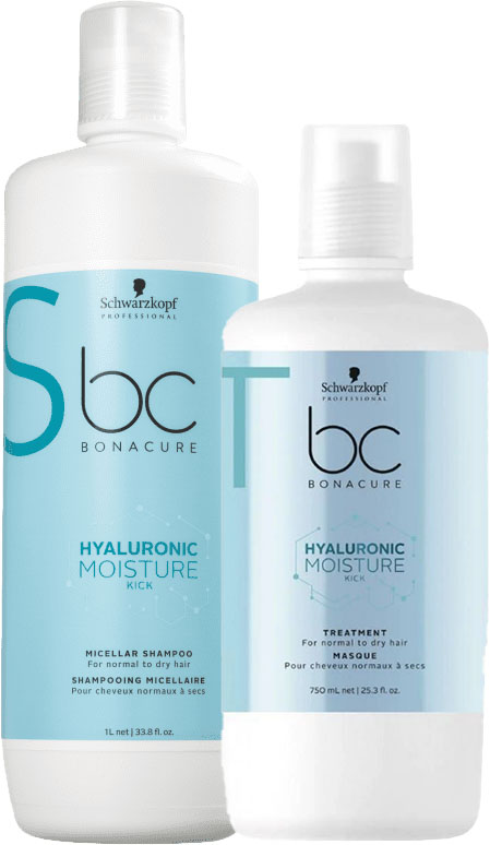 Kit Schwarzkopf Professional BC Bonacure Hyaluronic Duo (2 produtos) 