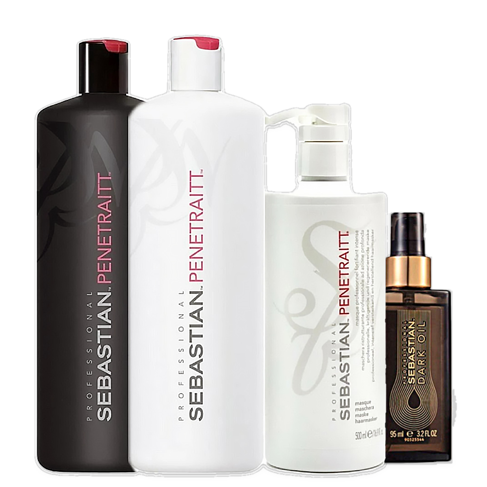 Kit Sebastian Professional Penetraitt Salon Trio + Sebastian Dark Oil 95ml