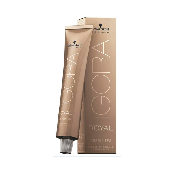 Colorao Igora Royal Absolutes-Ira 7-710 Louro Mdio Cobre Cinza 60ml Schwarzkopf