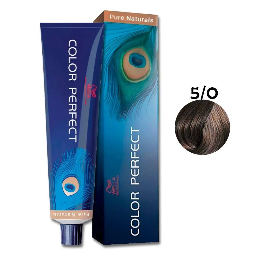 Colorao Wella Castanho Claro 5/0 - 60 G