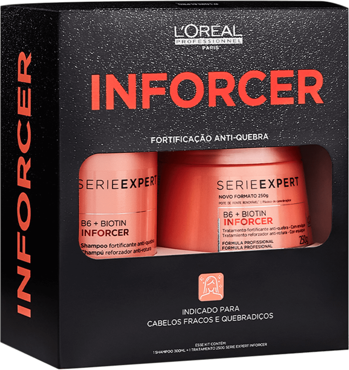 Kit-Loreal Professionnel Inforcer Box (2 Produtos)