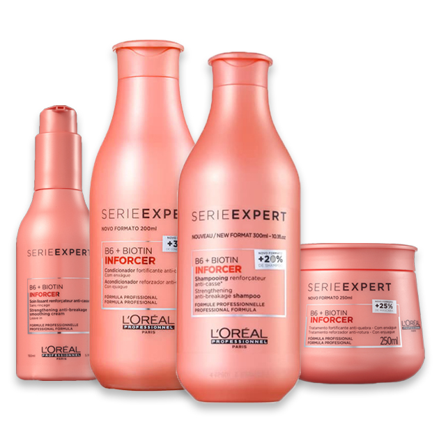 Kit Loreal Professionnel Power Inforcer (4 Produtos)