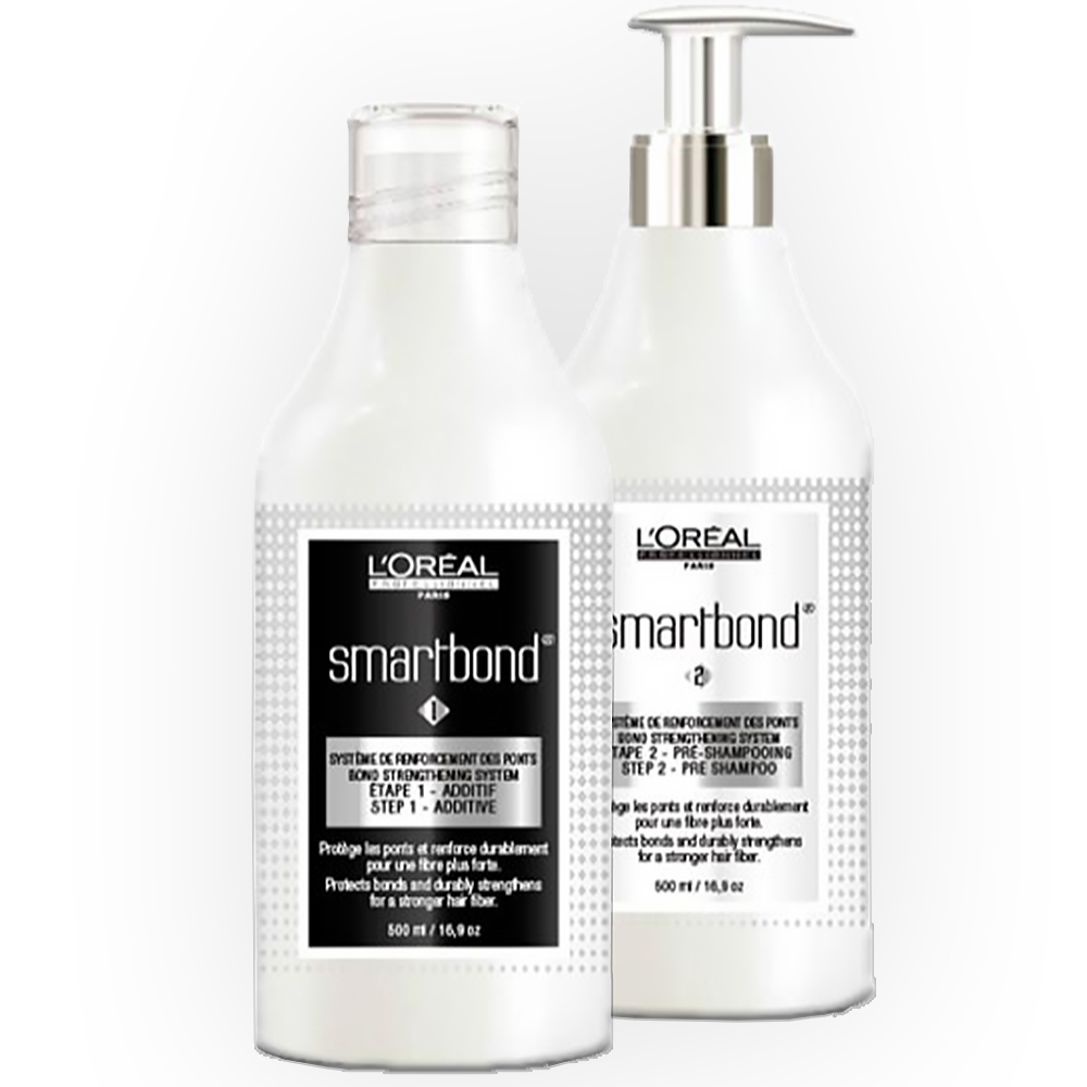 Kit Loreal Smartbond Step 1 - 500ml + Step 2 - 500ml