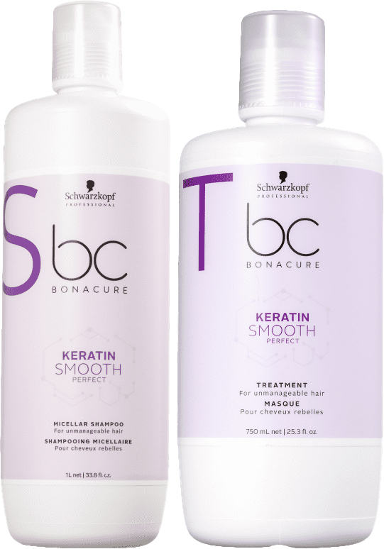 Kit Schwarzkopf Professional BC Keratin Smooth Perfect Salon Duo(2 produtos) 