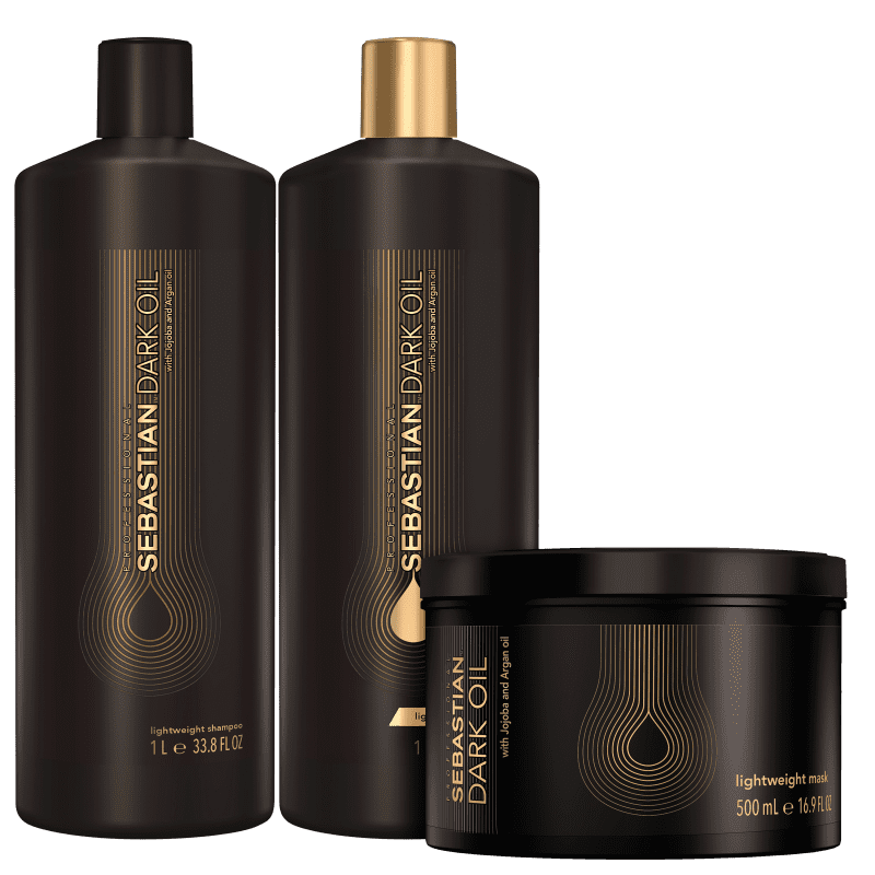 Kit Sebastian Professional Dark Oil Salon Trio (3 Produtos)