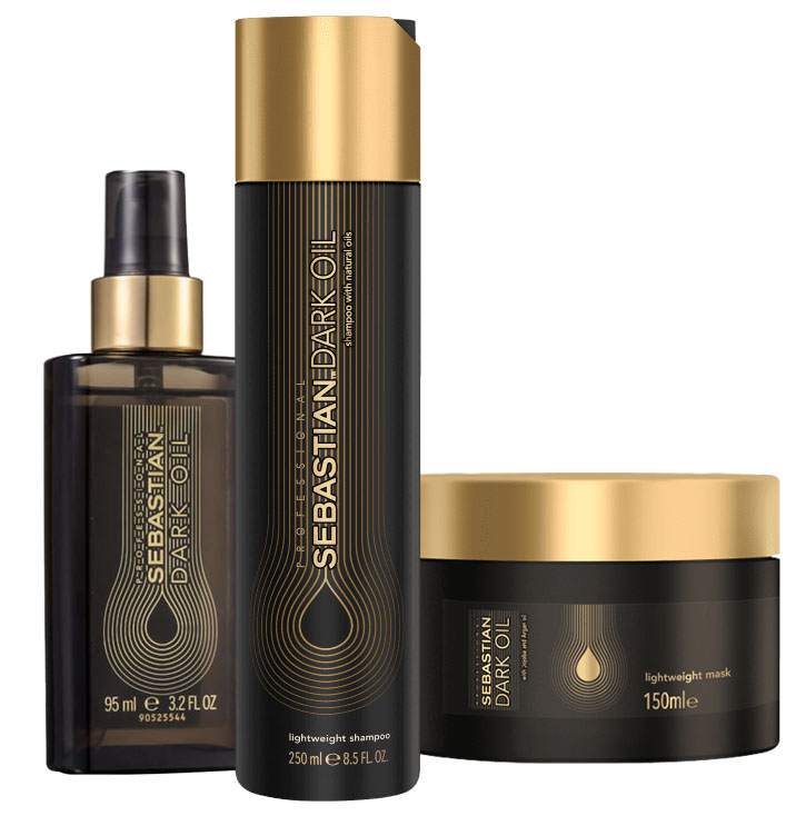 Kit Sebastian Professional Dark Oil Home Care (3 Produtos)	