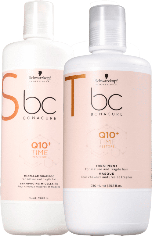 Kit Schwarzkopf Professional BC Bonacure Q10+ Time Restore Salon Duo (2 produtos) 