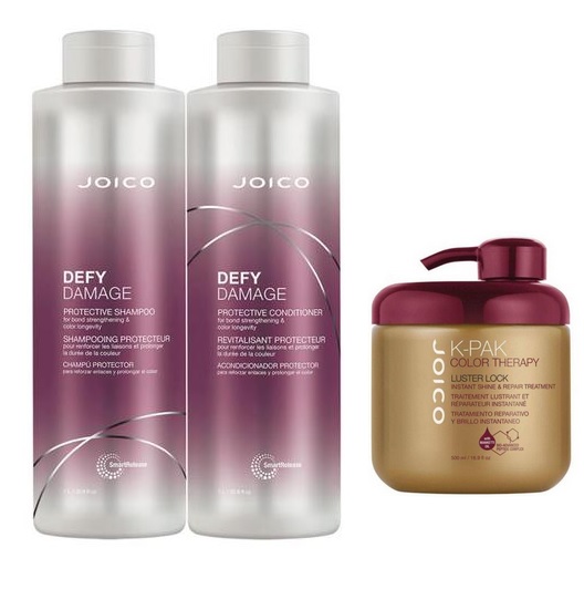 Kit Defy Damage - Luster Lock (Shampoo 1L + Condicionador 1L + Mscara 500 ml) 