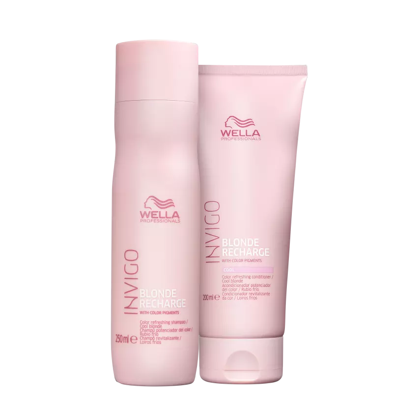 Kit Wella Professionals Invigo Blonde Recharge (2 Produtos)