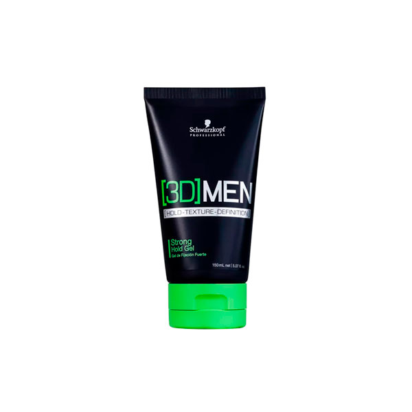 Finalizador 3D Men Gel Fixao Forte 150ml Schwarzkopf