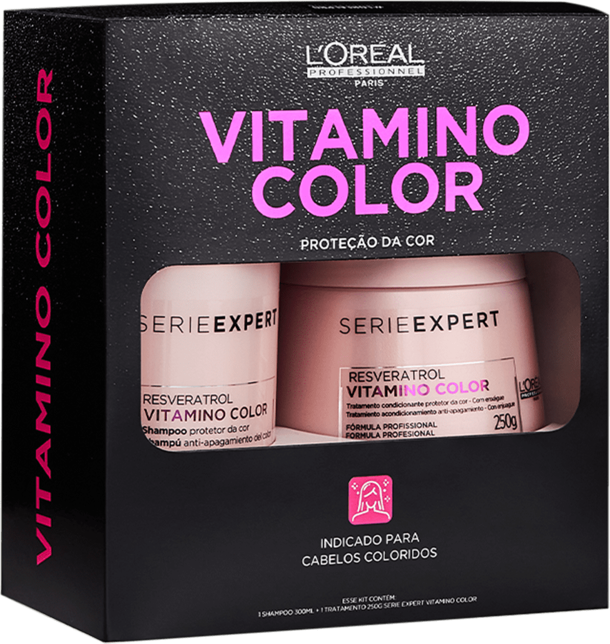 Kit-Loreal Professionnel Vitamino Color Resveratrol Box (2 Produtos)