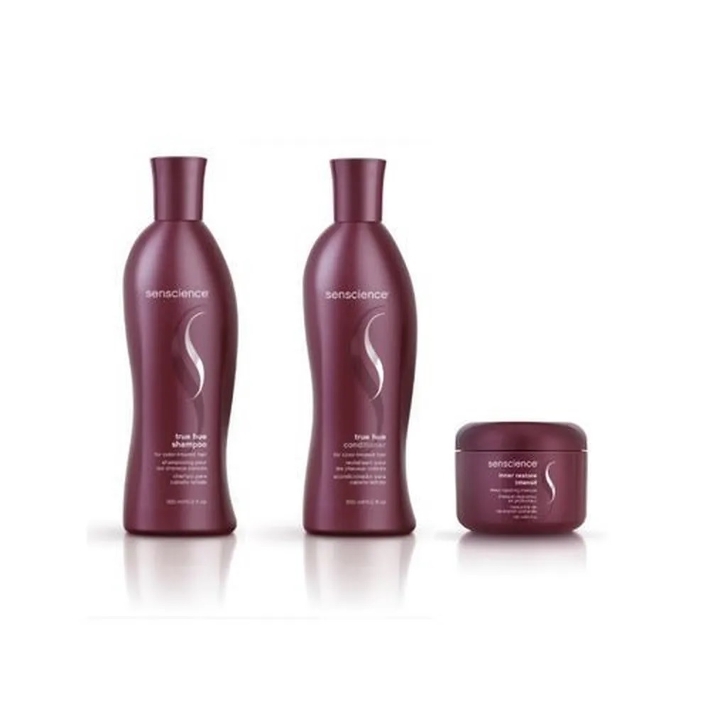 Kit Shampoo Condicionador e Mscara True Hue