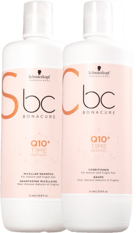 Kit Schwarzkopf Professional BC Bonacure Q10+ Time Restore Salon Duo (2 produtos) 