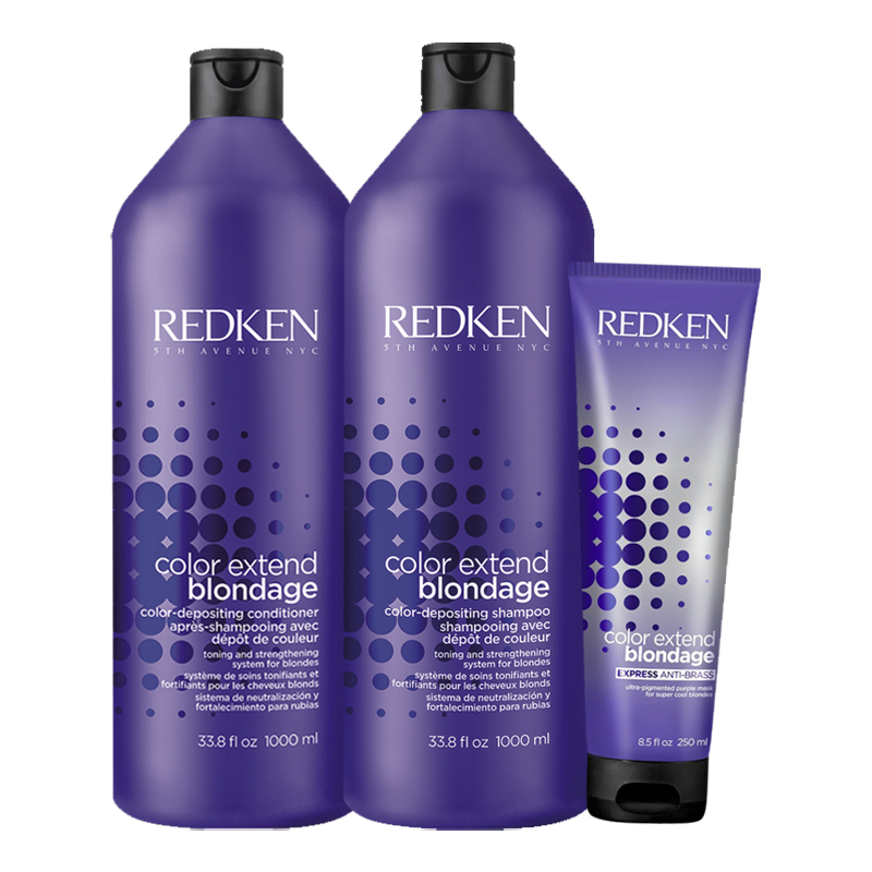 Kit Redken Color Extend Blondage Salon Trio (3 Produtos)