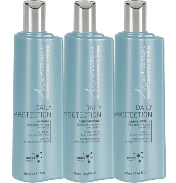 Kit Daily Protection Home (Shampoo + Mscara Condicionadora + Leave-in)