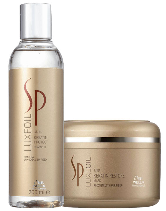 Kit SP System Professional Luxe Oil Keratin Restore Duo (2 Produtos)